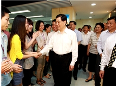 On August 11, 2011, Hu Jintao visited Shenzhen Huaqiang Holdings Ltd.
