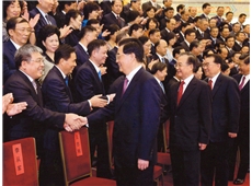 On September 26th, 2012, as the representative from leader organization of the cultural system revolution, Mr. Liang Guangwei received a cordial meeting from Hu Jintao and other Party and state leaders.