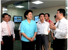 On May 14, 2009, Liu Yandong inspected Shenzhen Huaqiang Holdings Ltd.